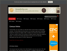 Tablet Screenshot of censusonline.com